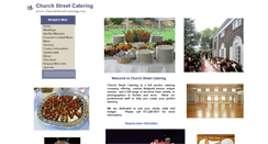 Desktop Screenshot of churchstreetcatering.com