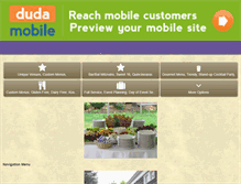 Tablet Screenshot of churchstreetcatering.com